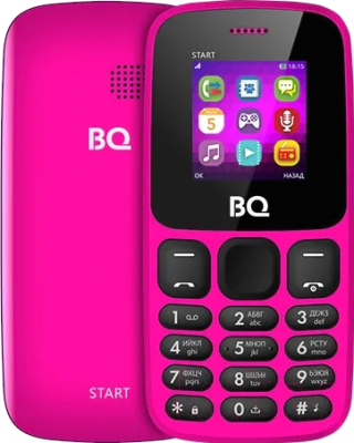 Мобильный телефон BQ BQ-1413 Start (розовый)