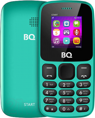 Мобильный телефон BQ BQ-1414 Start+ (зеленый)