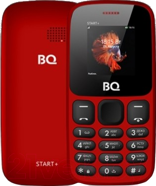 Мобильный телефон BQ BQ-1414 Start+ (красный)