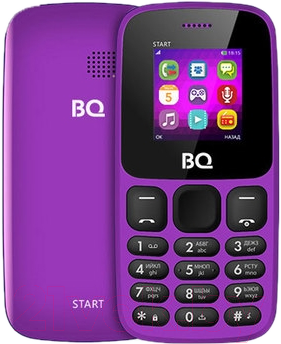 Мобильный телефон BQ BQ-1414 Start+ (фиолетовый)
