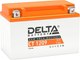Мотоаккумулятор DELTA AGM СТ 1209 YTX9-BS / YTX9 (9 А/ч) - 