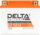 Мотоаккумулятор DELTA AGM СТ 1212 YTX14-BS / YTX12-BS (12 А/ч) -