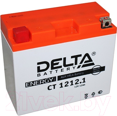 Мотоаккумулятор DELTA AGM СТ 1212.1 / YT12B-BS (12 А/ч)