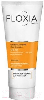 

Эмульсия солнцезащитная Floxia, Protexio для лица SPF50