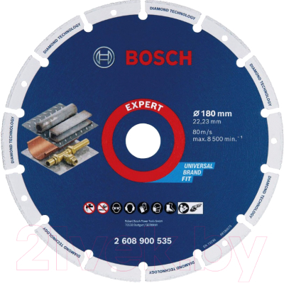 

Отрезной диск алмазный Bosch, 2.608.900.535