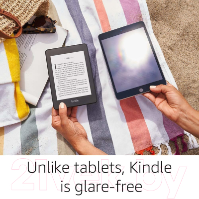Электронная книга Amazon Kindle Paperwhite (32Gb, синий)