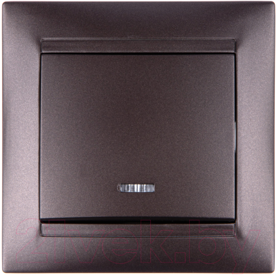 Изображение товара Выключатель TDM Лама SQ1815-0504 (шоколад)