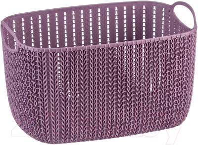 Корзина Idea Вязание / М2381 (7л, пурпурный)