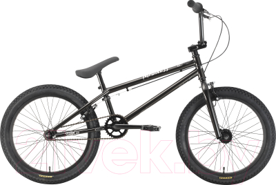 Велосипед STARK Madness BMX 1 2021 (черный/серебристый)