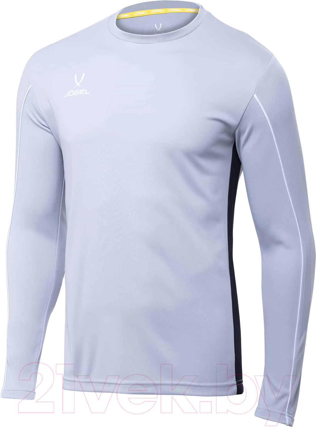 Футболка вратарская футбольная Jogel Camp GK Padded LS / JGT-1600 (L, серый/черный/белый)