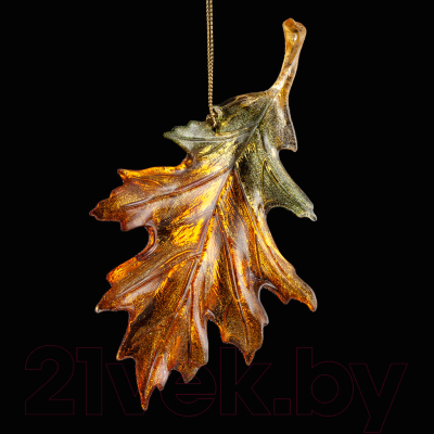Елочная игрушка Erich Krause Decor Осенний лист / 51153