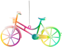 Елочная игрушка Erich Krause Decor Велосипед / 51170 (перламутр) - 