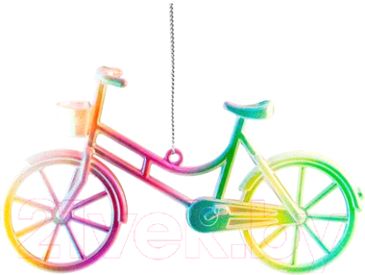 Елочная игрушка Erich Krause Decor Велосипед / 51170 (перламутр)