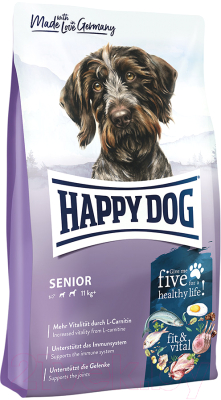Сухой корм для собак Happy Dog Supreme Fit & Well Senior / 60766 (12кг)