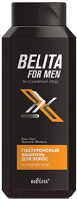 Шампунь для волос Belita For Men Гиалуроновый Основной уход (400мл)