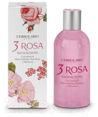 Пена для ванны L'Erbolario 3 розы (250мл)