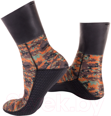 Гидроноски для плавания IST Sports Apnea Camo / SKA0150-09-S (коричневый камуфляж)