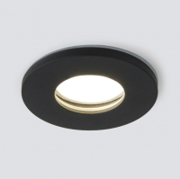 Точечный светильник Elektrostandard 125 MR16 (черный матовый) - 