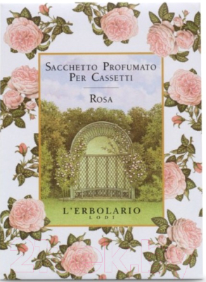 Ароматическое саше L'Erbolario Роза для комода