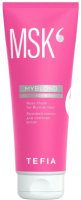 Тонирующая маска для волос Tefia Myblond Розовая для светлых волос (250мл) - 