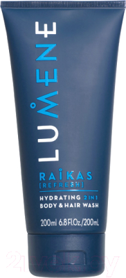 Гель для душа Lumene Raikas Hydrating 2in1 Body&Hair Wash (200мл)