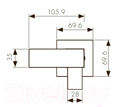 Гигиенический душ Kaiser Sonat 34777-2