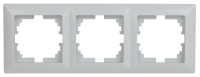 Рамка для выключателя INTRO Solo 4-503-01 / Б0043417 (белый) - 
