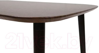 Обеденный стол Ивару Бони 2 (опоры массив цилиндрические/акцент темный)