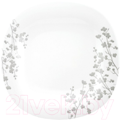 Тарелка столовая глубокая Luminarc Carine Ombrelle P3629 (белый)