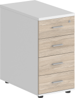 

Тумба Norden, С 4 ящиками и замком / SG.521.WH.OL