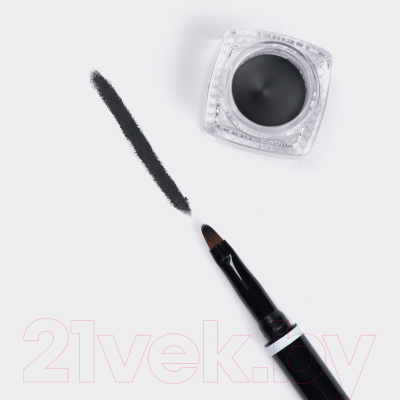 Подводка для глаз гелевая Vivienne Sabo Velvet Noir с кисточкой 01 черный (1.7г)