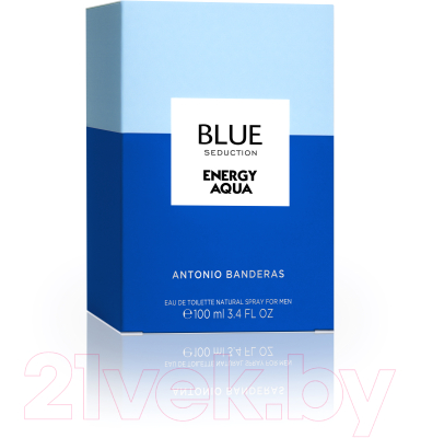 Туалетная вода Antonio Banderas Aqua Energy Blue Seduction For Men (100мл)