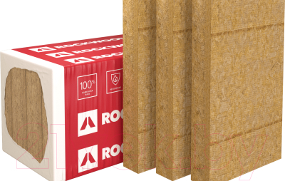 Минеральная вата Rockwool Фасад Баттс Д Оптима 1000х600x180 (упаковка)