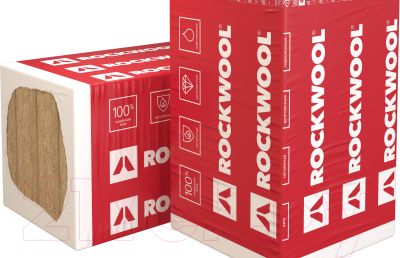 Минеральная вата Rockwool Фасад Баттс Д Оптима 1000х600x180 (упаковка)