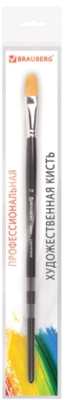 Изображение товара Кисть для рисования Brauberg Синтетика жесткая 14 / 200683 (овальная)