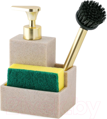 

Дозатор моющего средства с губкой Home and You, 59912-BEZ-DOZ