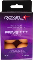 Мячи для настольного тенниса Roxel Prime (6шт, оранжевый) - 