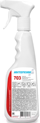 Чистящее средство для ванной комнаты Интерхим Для очистки поверхностей с защитным эффектом 703 (500мл)