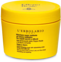 Маска для волос L'Erbolario Реальный эффект Суперпитательная д/восстановл сухих ломких волос (150мл) - 