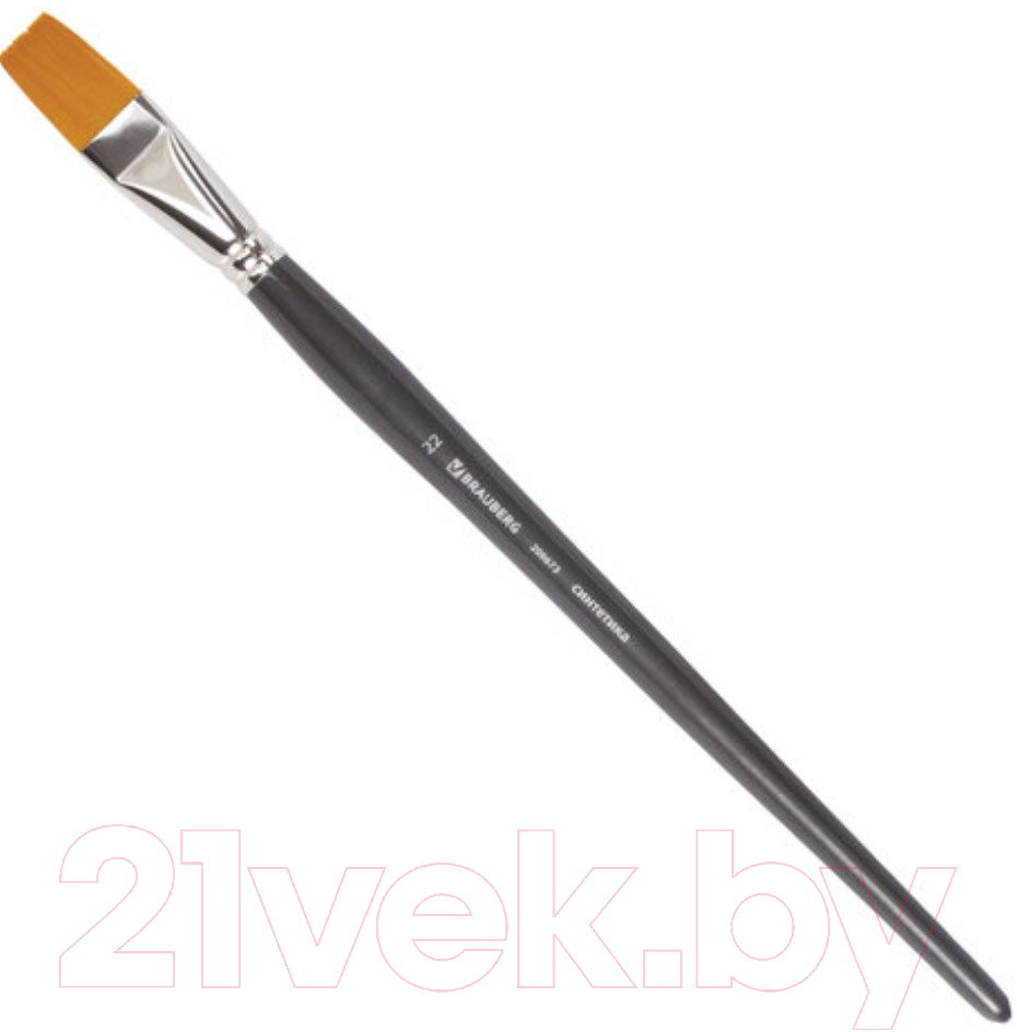 Кисть для рисования Brauberg Синтетика жесткая 22 / 200673 (плоская)