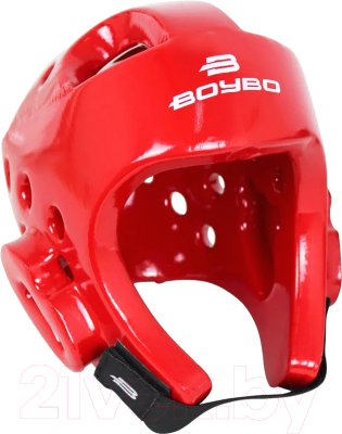 Шлем для таэквондо BoyBo Premium (XS, красный)