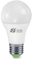 Лампа ASD LED A60 Standard 11Вт 230В Е27 4000К 990Лм - 