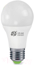 

Лампа ASD, LED A60 Standard 11Вт 230В Е27 4000К 990Лм