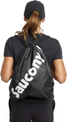 Мешок для обуви Saucony String Bag / SAU900016-BK (Black)