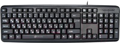 Клавиатура Oklick 180M (черный)