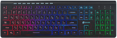 Клавиатура Oklick 490ML USB Slim (черный)
