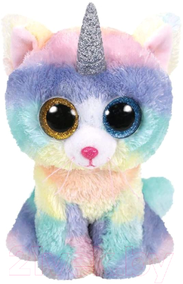 Мягкая игрушка TY Beanie Boo's Кошка Heather / 36250