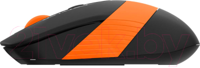 Мышь A4Tech Fstyler FG10 (черный/оранжевый)