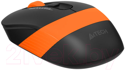 Мышь A4Tech Fstyler FG10 (черный/оранжевый)