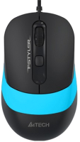 Мышь A4Tech Fstyler FM10 (черный/синий) - 